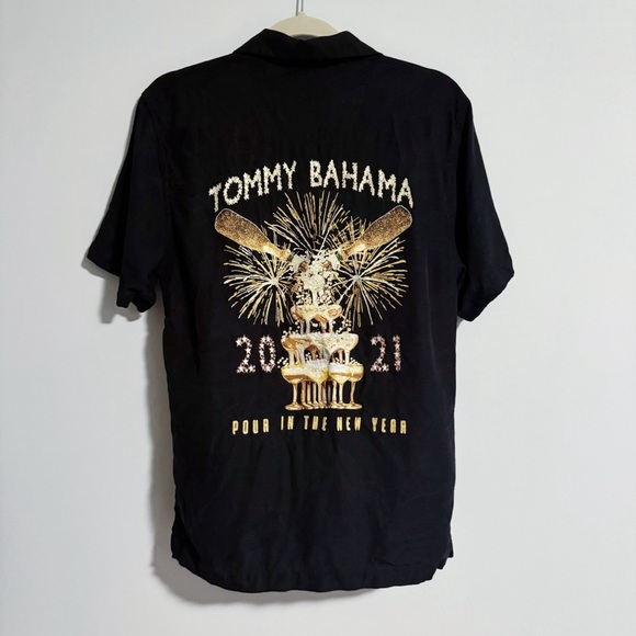 Tommy Bahama - 2021 Pour Into The New Year Short Sleeve Button Down Shirt